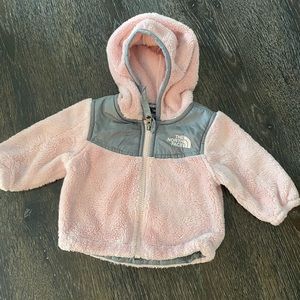 North Face, 0-3 months, pink